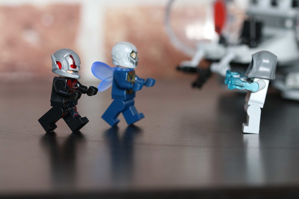 Lego Atman Wasp and Ghost Battle