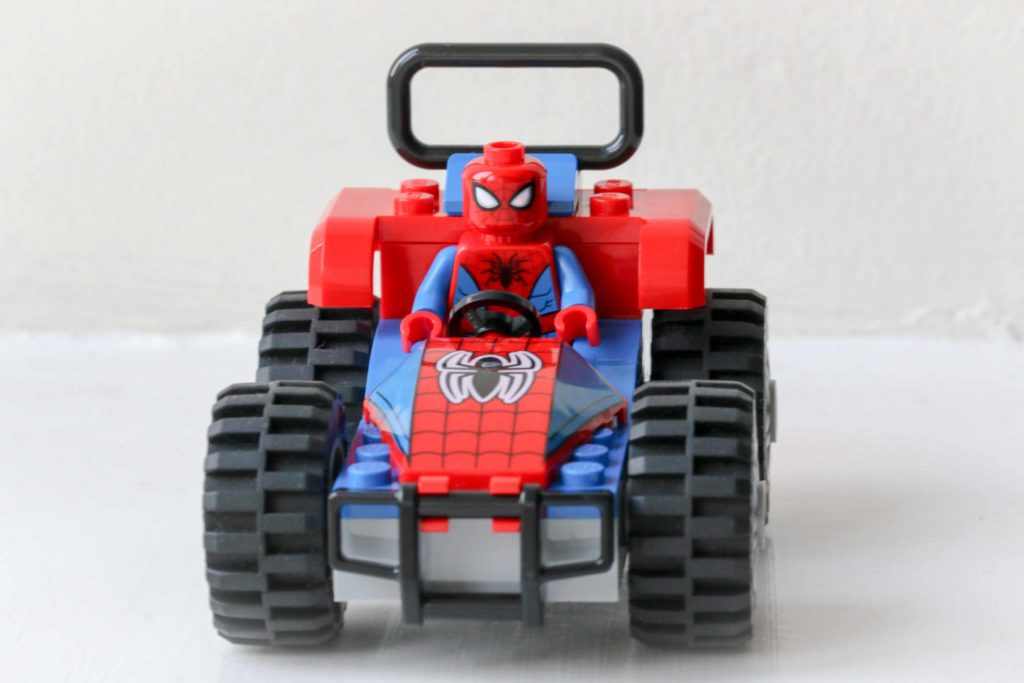 Spiderman's Car Front View