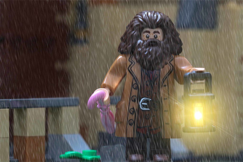 Lego Hagrid Hogwarts Great Hall