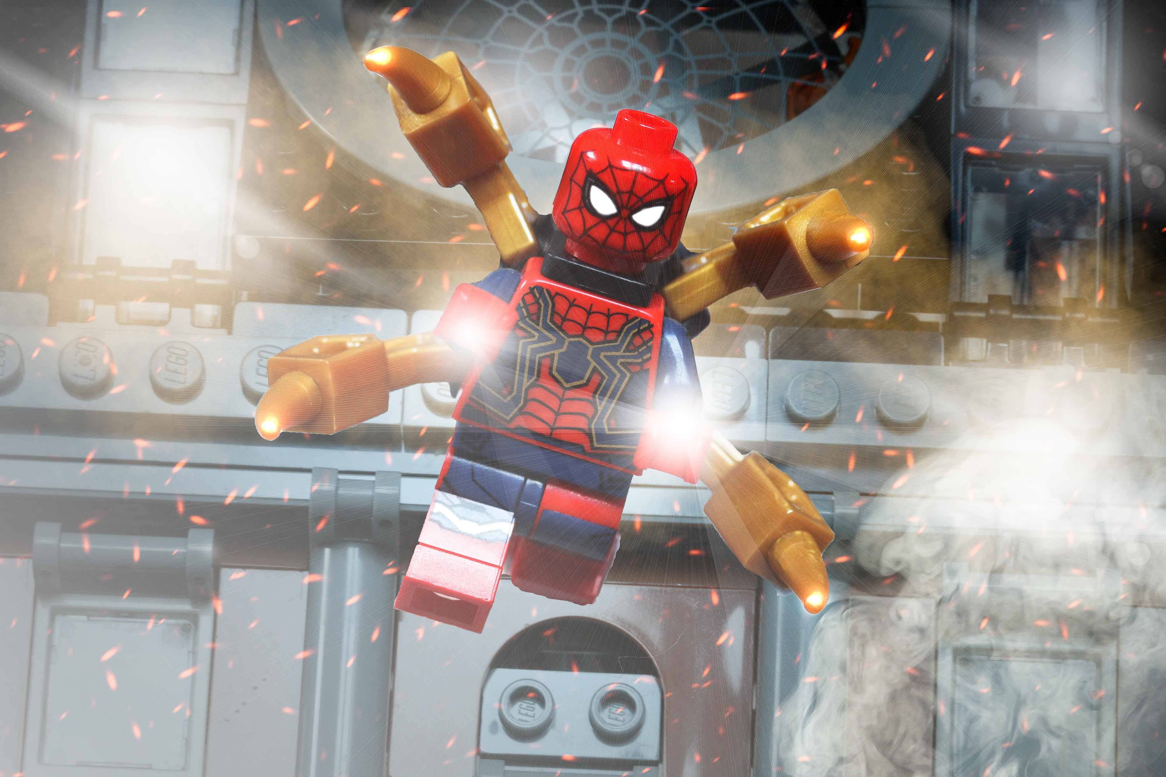 lego iron spider