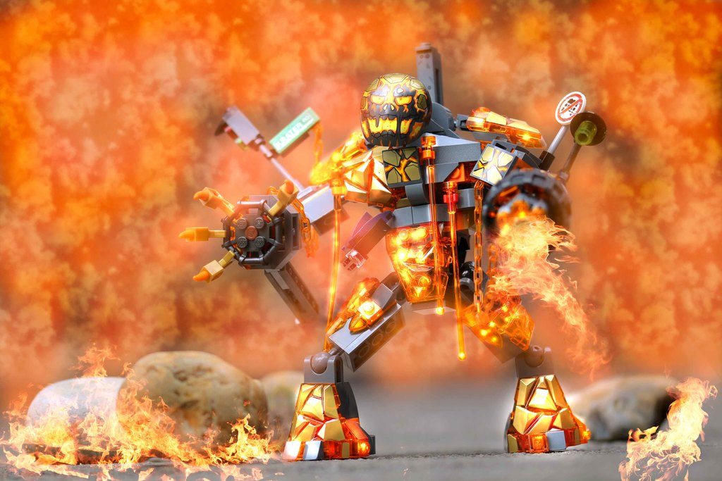 Molten Man Background